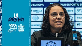 🎤 LA PRÈVIA  Europa  Fundació Cornellà  J10  Primer Equip Femení 🟧 [upl. by Garcia]