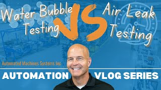 Air Leak VS Water Bubble Leak Testing [upl. by Ytte]