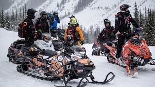 Calgary snowmobile club ride [upl. by Rutherford107]