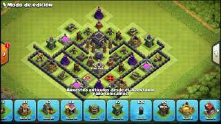 Guía acomodo Nivel 9 Defensa perfecta  Clash of Clans [upl. by Harrat]