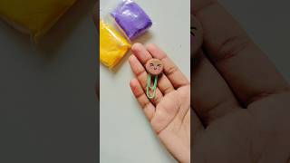 diy paper clip 🥰 shorts youtubeshorts claycraft [upl. by Delphina258]