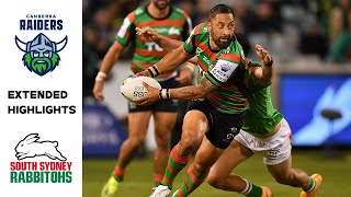 Canberra Raiders v South Sydney Rabbitohs  Match Highlights NRL 2024 [upl. by Eceinej]