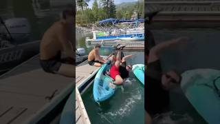 Boat Entry Gone Wrong Watch This Funny Spill [upl. by Lovel820]