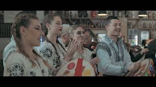 Flashmob ANS Folcloric Busuiocul in Aeroportul George Enescu Bacau [upl. by Ennaillij303]