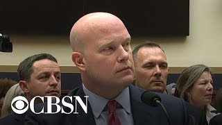 Rep Hakeem Jeffries grills Matthew Whitaker [upl. by Haliled]