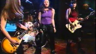 The Donnas  Skintight  Live on Craig Kilborn [upl. by Eeltrebor]