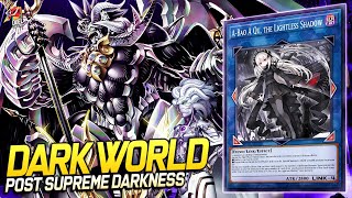 Deck Dark World Post Supreme Darkness EDOPRO  Replays 🎮  Decklist ✔️ [upl. by Neneek441]