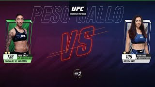 UFC Germanine De Randamie vs Miesha Tate mobile [upl. by Orsola]