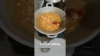 Masak sambal udang masakmasak sambaludang [upl. by Yrac232]