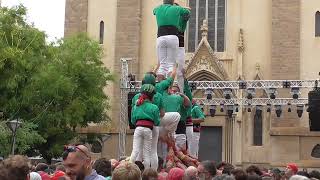 Castellers de Sabadell  quot2d7quot Festa Major 2024 [upl. by Assanav873]