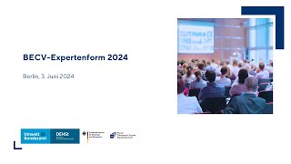 BECVExpertenForum 2024 [upl. by Epps]