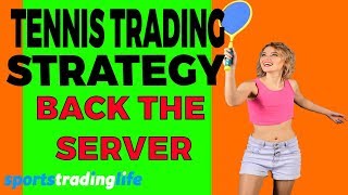 EXPOSED Betfair Tennis Trading quotBack The Serverquot Strategy [upl. by Esidarap]