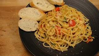 How to make and Incredibly Simple and Delicious Spaghetti Aglio E Olio Recipe [upl. by Rickart]