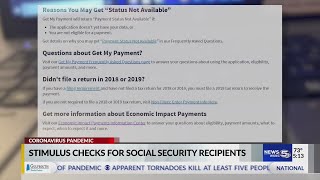 Stimulus checks for social security recipients [upl. by Townshend]