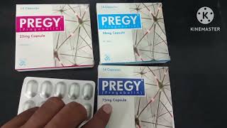 Pregy 25mg Capsule UsesPregy 50mg Capsule Pregy 75mg Capsule Pregy 100mg Pregy 150mgPregy 300mg [upl. by Wyler177]