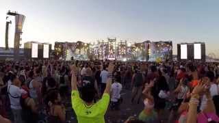 Dash Berlin Closing out EDC Las Vegas 2014 GoPro H3 1080p HD [upl. by Fayola]