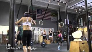 CrossFit  WOD 120119 Demo from the Level 1 Course at CrossFit Oahu Elizabeth [upl. by Doroteya]