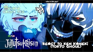 •Jujutsu Kaisen react to Ken Kaneki Tokyo Ghoul• GACHA CLUB 🇧🇷🇺🇸 [upl. by Jaclyn492]