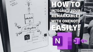 ULTIMATE  How to integrate your reMarkable 2 with OneNote easily [upl. by Casmey]