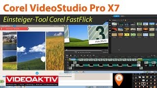 VideoStudio Pro X7  Neuheiten für SchnittEinsteiger [upl. by Brelje]