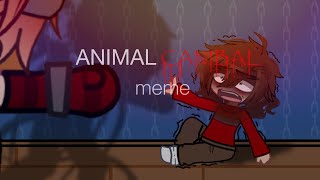 Animal canibal meme Fazbear Frights „The Breaking Wheel” gacha Read desc [upl. by Lachance]