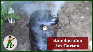 Räucherofen im Garten [upl. by Jimmie]