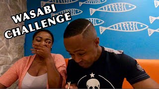 WASABI CHALLENGE  Date Night  RegoDise  South African YouTubers [upl. by Bourgeois]