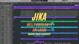 JIKA  Melly Goeslaw ft Ari Lasso backingtracksequencer [upl. by Coffeng798]