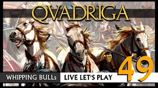 Lets Play QVADRIGA mit Whipping Bull 49 Deutsch [upl. by Hakym596]