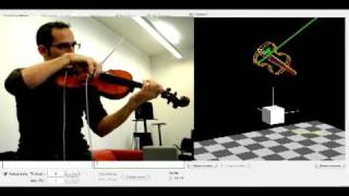 Violinist Gesture Tracking [upl. by Sedinoel]