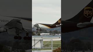 Smooth Touchdown of UPS A300 at SDF Airport shorts [upl. by Singh]