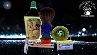 💈 Супер Бритье Muhle R89  ShaverBoy Yaqi Brush Pinaud Clubman Classic Vanilla [upl. by Neddy]