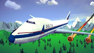 Real Airplane Disasters and Crashes 15  Besiege [upl. by Yul408]