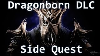 Skyrim Dragonborn DLC  Side Quest  Unearthed [upl. by Ardnala]