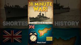 Did You Know The British Empires 38Minute War shorts HistoryFacts BritishEmpire shortestwar [upl. by Gorski]