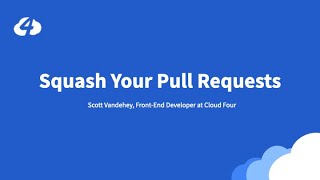 Squash your Pull Requests [upl. by Enahsal]