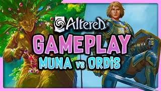 Muna vs Ordis  Altered TCG Demo Deck Digital Gameplay [upl. by Clein416]