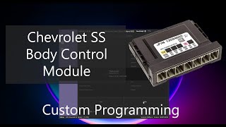 Chevrolet SS Body Control Module BCM Programming with Extended Remote Start and FOB Windows Down [upl. by Enyad]