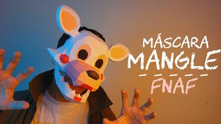 Cómo hacer la Máscara de Mangle FNAF con cartulina  Momuscraft [upl. by Broderick]