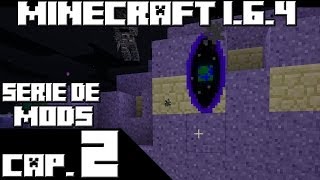 Minecraft 164 SERIE DE MODS Capitulo 2 PORTAL A LA LUNA [upl. by Lenoel59]