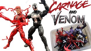 Let There be Carnage  and Venom  Marvel Legends Mystery Box [upl. by Irroc]