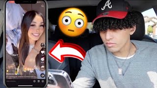 REACTING TO MY EXS TIKTOKS [upl. by Aizirk]