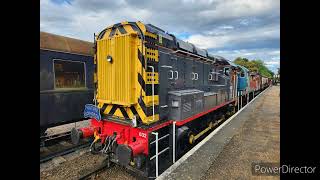 Nene Valley Railway GBRF Diesel gala [upl. by Artened]