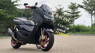 REVIEW New Nmax racing cocok buat harian [upl. by Akkahs972]