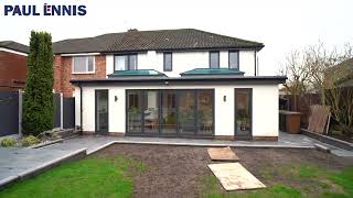 Paul Ennis Construction  Orangery Extension Tilt amp Turn Windows Roof Lanterns amp Bifold Doors [upl. by Ivo]