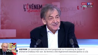 Alain Finkielkraut est l’invité de quotLévénement du dimanche LCIquot [upl. by Nnaoj]