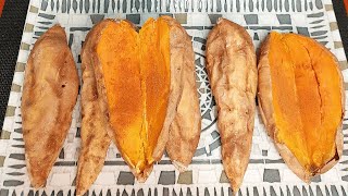 🍠BONIATOS CON CANELA ASADOS EN FREIDORA DE AIRE airfryer [upl. by Frodine]