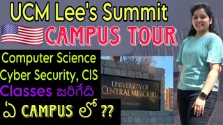 UCM Lee’s Summit Campus Tour  University of central Missouri campus tour in telugu  Bhavya ucm [upl. by Mccandless]