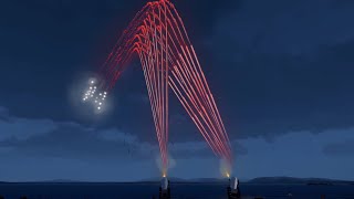 ArmA 3 US CRAM Compilation  Counter Rocket Artillery and Mortar System  Fighter Jets  CIWS [upl. by Phyllys]