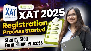 XAT 2025 Registration Process Started Step By Step Form Filling Process [upl. by Curtice]